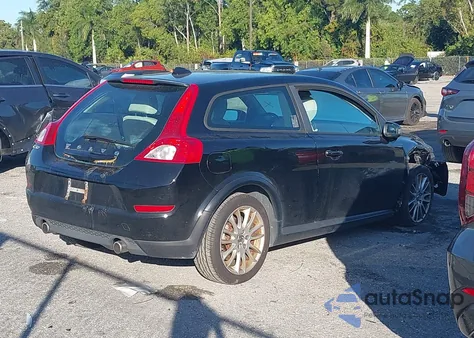 2011 Volvo C30 T5/T5 R-Design z USA, uszkodzony, nr VIN YV1672MK7B2200890